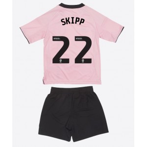 Fotbalové Dres Leicester City Oliver Skipp #22 Dětské Třetí Oblečení 2025-26 Krátký Rukáv (+ trenýrky)
